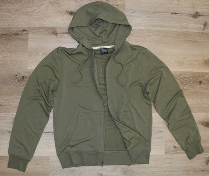 Men's full-zip bamboo hoodie – view 3