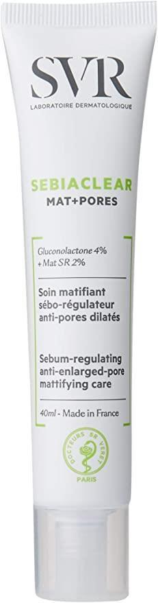 SVR Sebiaclear Mat Pores: Oil Control Matte Moisturizing Cream | Pore Minimizing, Anti-Shine Salicylic Acid & Niacinamide Cream for Oily Skin by Beauty Care Bag