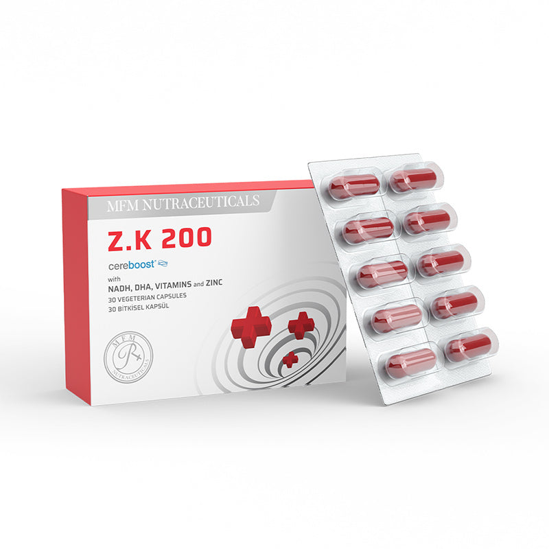 Mfm Nutraceuticals Z.K 200 American Ginseng Supplement 30 Capsules by Beauty Care Bag