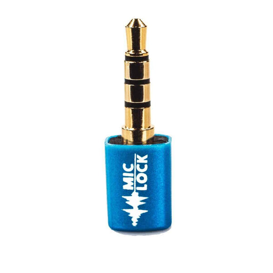 Mic-Lock 3.5mm Mini Single Ended Microphone Blocker BlueTorqelo.com
