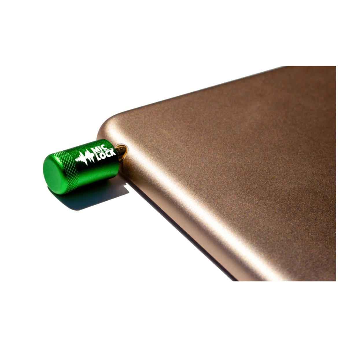 Mic-Lock 3.5mm Single-Ended Microphone Blocker GreenTorqelo.com