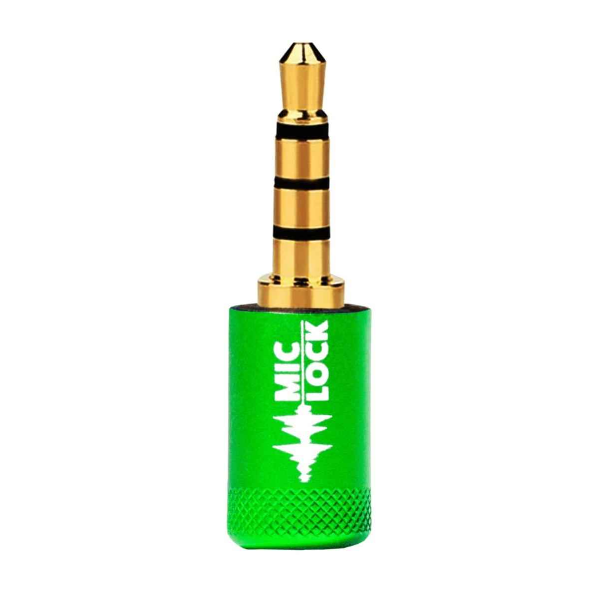 Mic-Lock 3.5mm Single-Ended Microphone Blocker GreenTorqelo.com