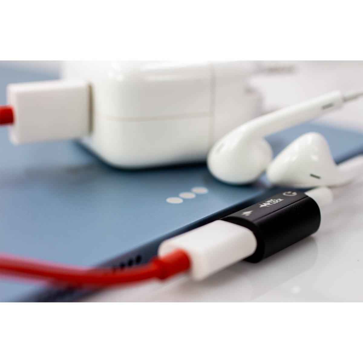 Mic-Lock USB-C Microphone Blocker HiFi SoundPass & Secure Charger BlackTorqelo.com