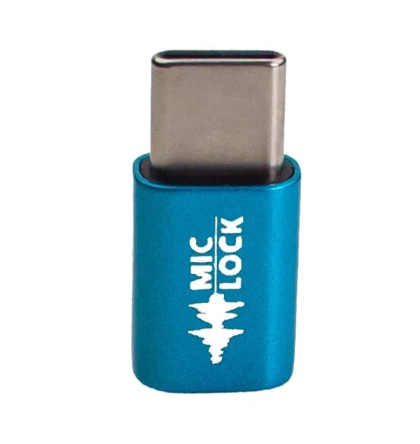 Mic-Lock USB-C Mini Single Ended Microphone Blocker BlueTorqelo.com
