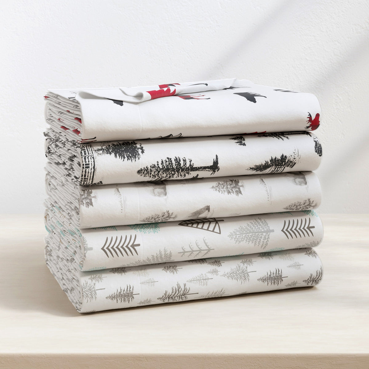 Turkish Cotton Flannel Sheet - Lakeview Collection by Great Bay Home