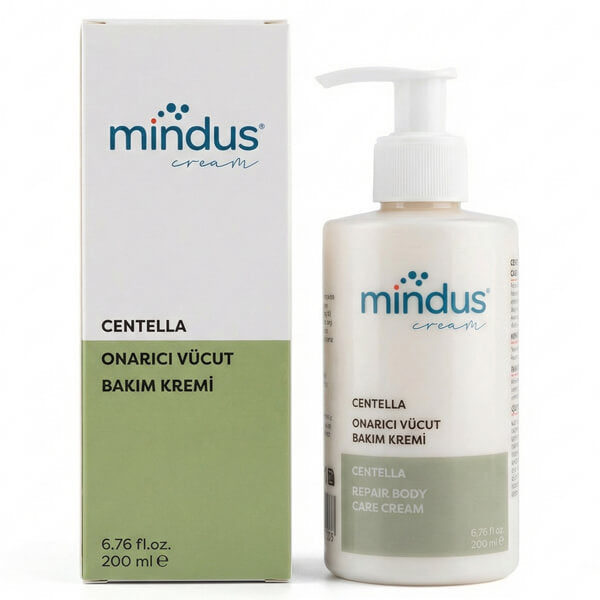 Mindus Centella Soothing Body Cream for Dry Skin 200 ml by Beauty Care Bag