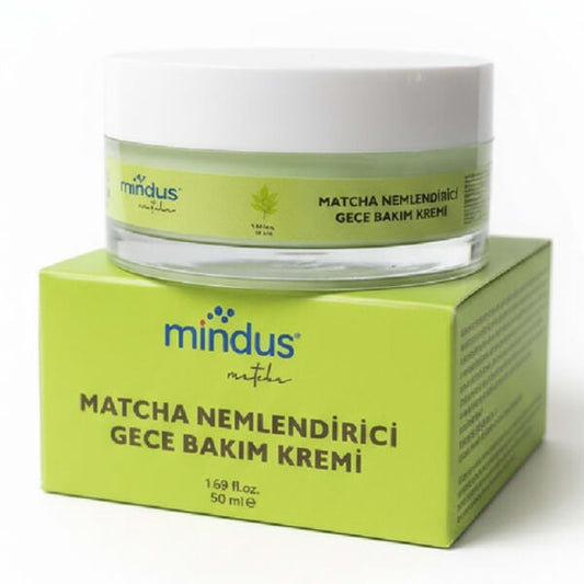 Mindus Matcha Night Cream for Radiance 50 ml by Beauty Care Bag