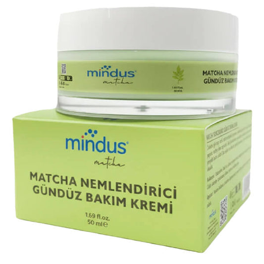 Mindus Matcha Day Cream for Hydrated & Glowing Skin 50 ml by Beauty Care Bag