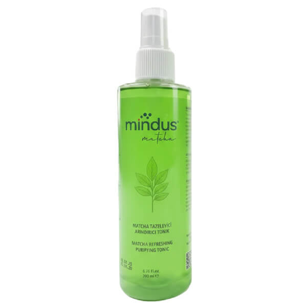 Mindus Matcha Face Toner with Pore-Refining Formula 200 ml by Beauty Care Bag