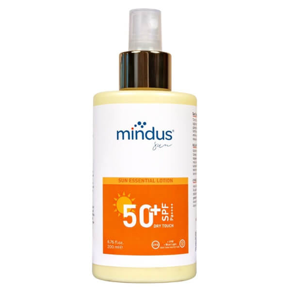 Mindus Sun Essential Lotion SPF 50+ for Sun Protection 200 ml by Beauty Care Bag