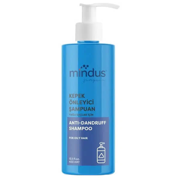 Mindus Anti-Dandruff Shampoo for Oily Hair 400 ml by Beauty Care Bag