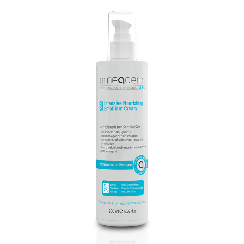 Mineaderm Intensive Nourishing Emollient Creme for Dry Skin 200ml by Beauty Care Bag