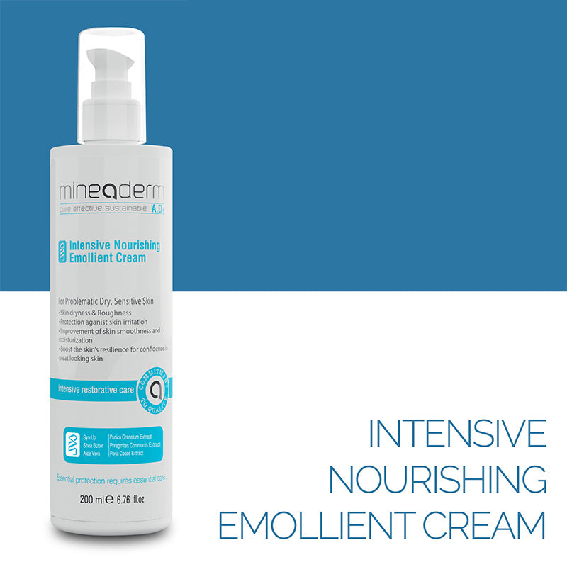 Mineaderm Intensive Nourishing Emollient Creme for Dry Skin 200ml by Beauty Care Bag