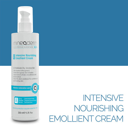 Mineaderm Intensive Nourishing Emollient Creme for Dry Skin 200ml by Beauty Care Bag
