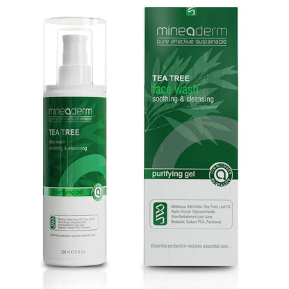 Mineaderm Tea Tree Face Wash Purifying Cleanser 200 ml by Beauty Care Bag