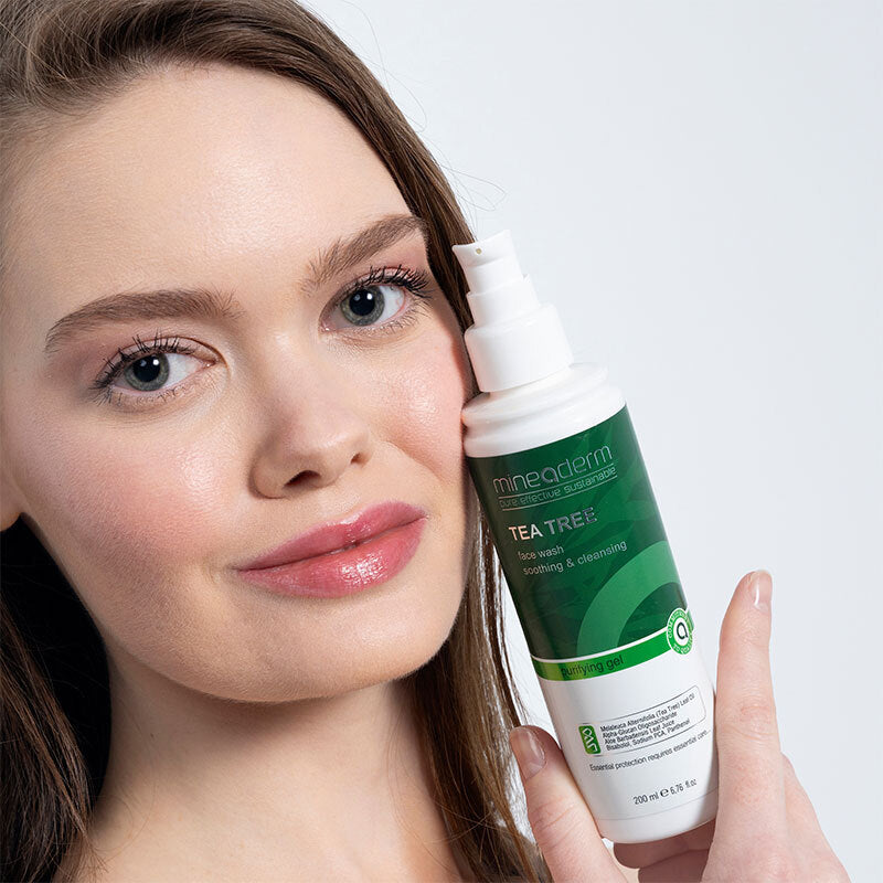 Mineaderm Tea Tree Face Wash Purifying Cleanser 200 ml by Beauty Care Bag
