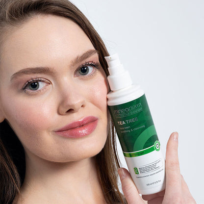Mineaderm Tea Tree Face Wash Purifying Cleanser 200 ml by Beauty Care Bag