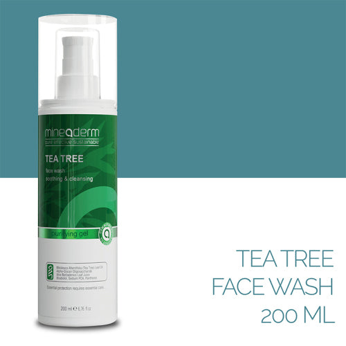 Mineaderm Tea Tree Face Wash Purifying Cleanser 200 ml by Beauty Care Bag