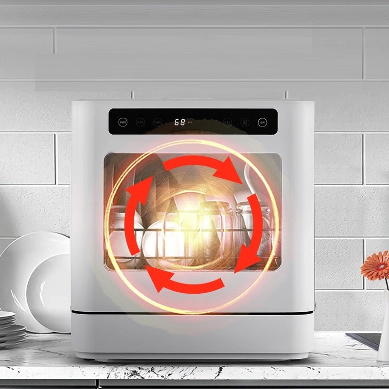 🍽️ Mini Automatic DishwasherDishwashersTorqelo.com