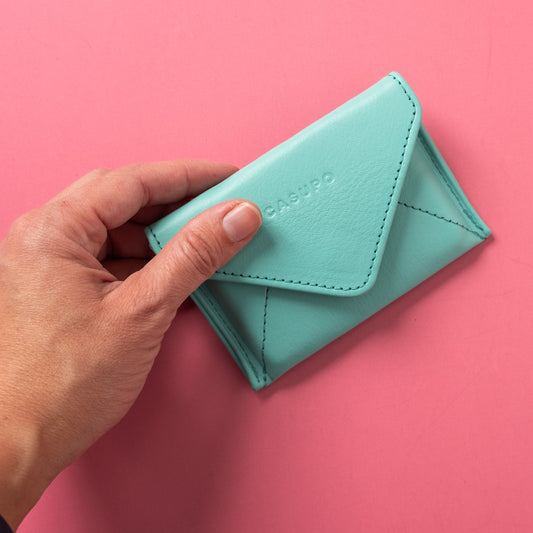 Mini Envelope Wallet With RFID protection - Baby BlueEnvelope WalletTorqelo.com