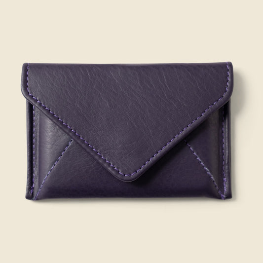 Mini Envelope Wallet With RFID protection - EggplantEnvelope WalletTorqelo.com