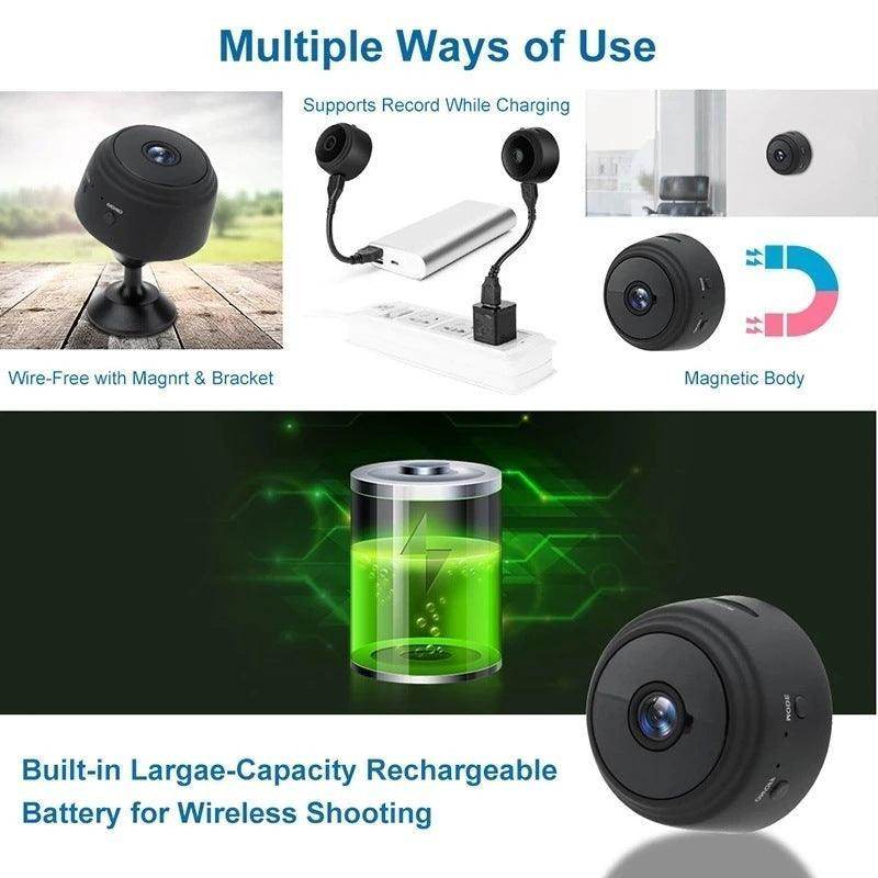 Mini Wireless Magnetic Security CameraMini CameraTorqelo.com