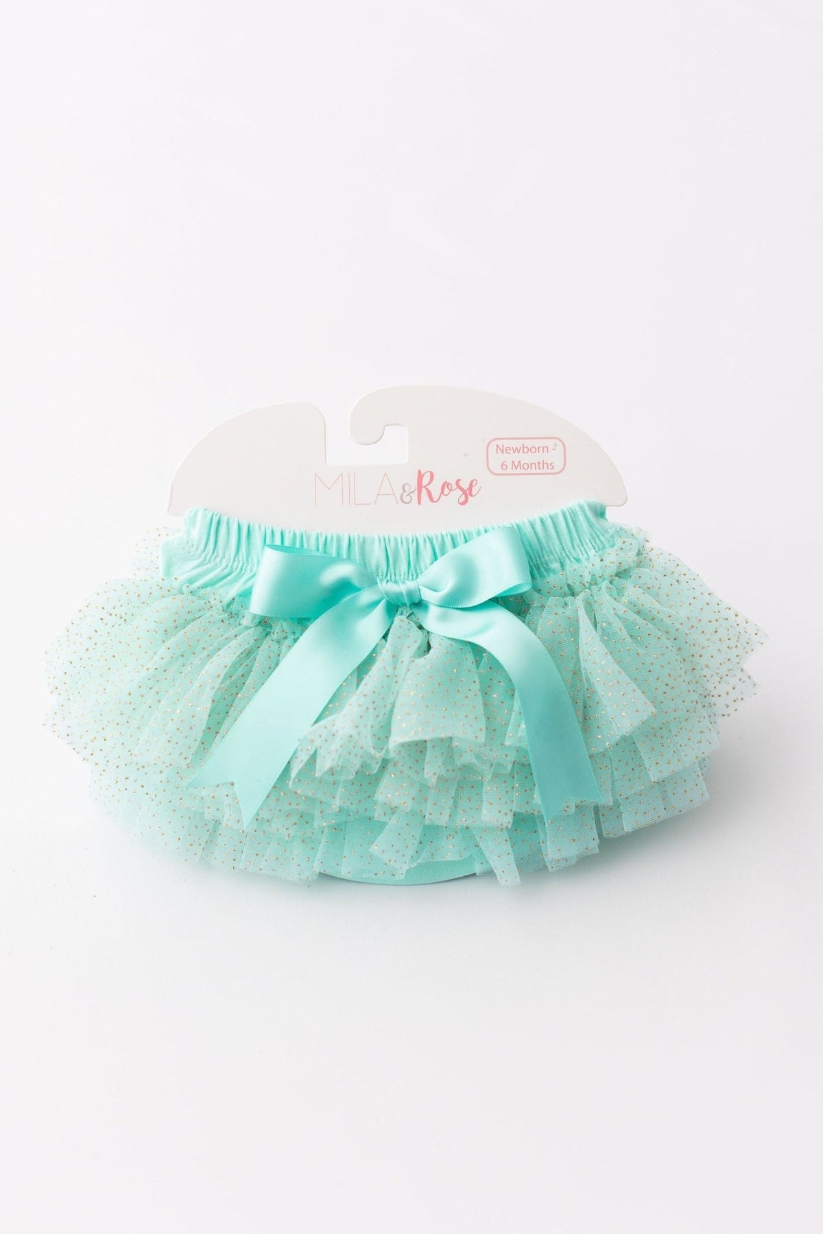 Mint & Gold Glitter Ruffle Tutu BloomerTutu BloomerTorqelo.com