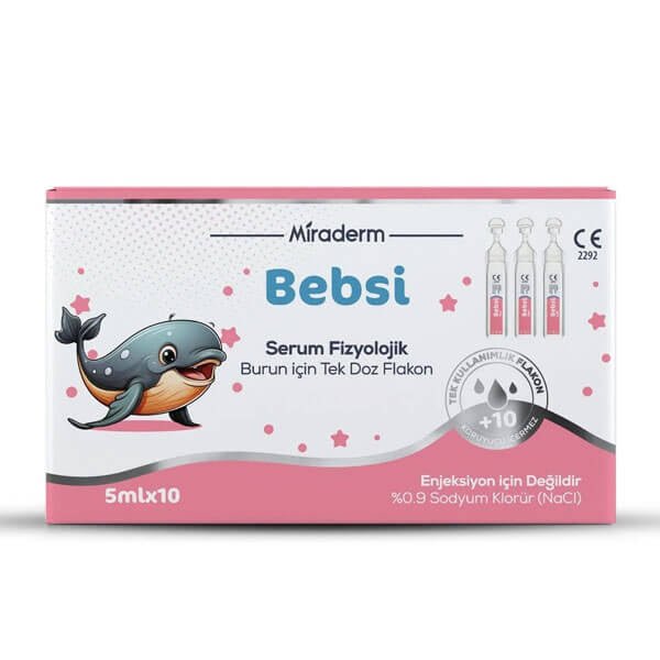 Miraderm Bebsi Physiological Serum for Gentle Cleansing 10x5mlBody CareTorqelo.com