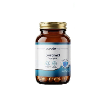 Miraderm Ceramide Dietary Supplement for Skin Hydration 30 Capsules by Beauty Care Bag