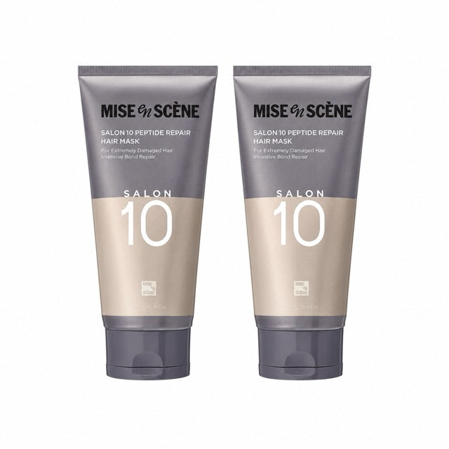 [mise en scene] Salon 10 Peptide Repair Hair Mask 300ml+300ml by Seoulia