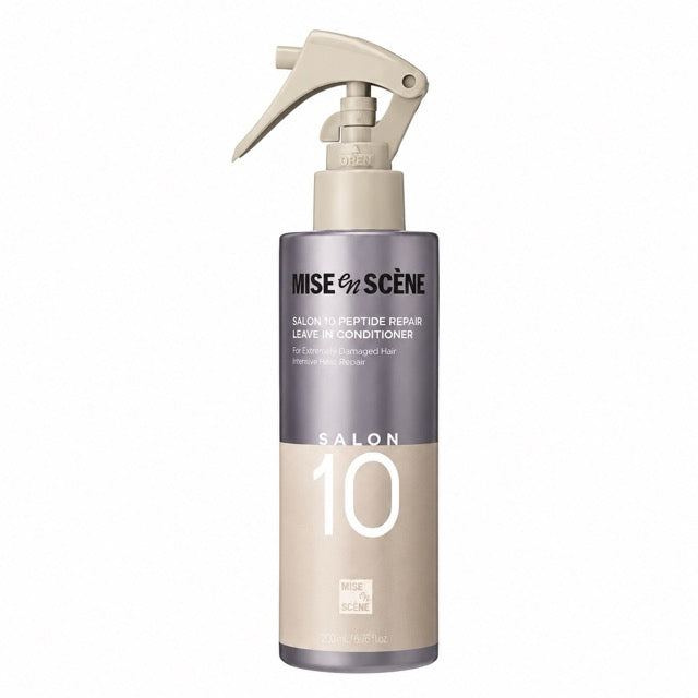 [mise en scene] Salon 10 Peptide Repair Leave In Conditioner 200ml by Seoulia