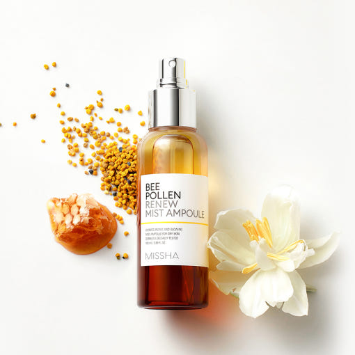 MISSHA Bee Pollen Renew Mist Ampoule 100ml by Seoulia