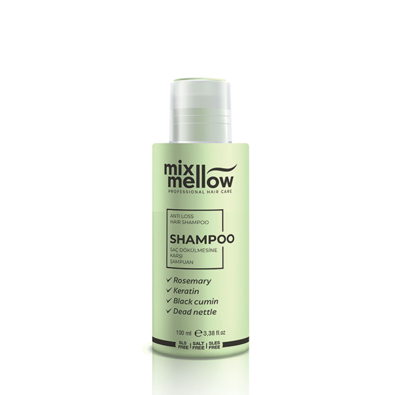 Mix Mellow Hair Loss Support Shampoo with Herbal Extracts 100 ml by Beauty Care Bag