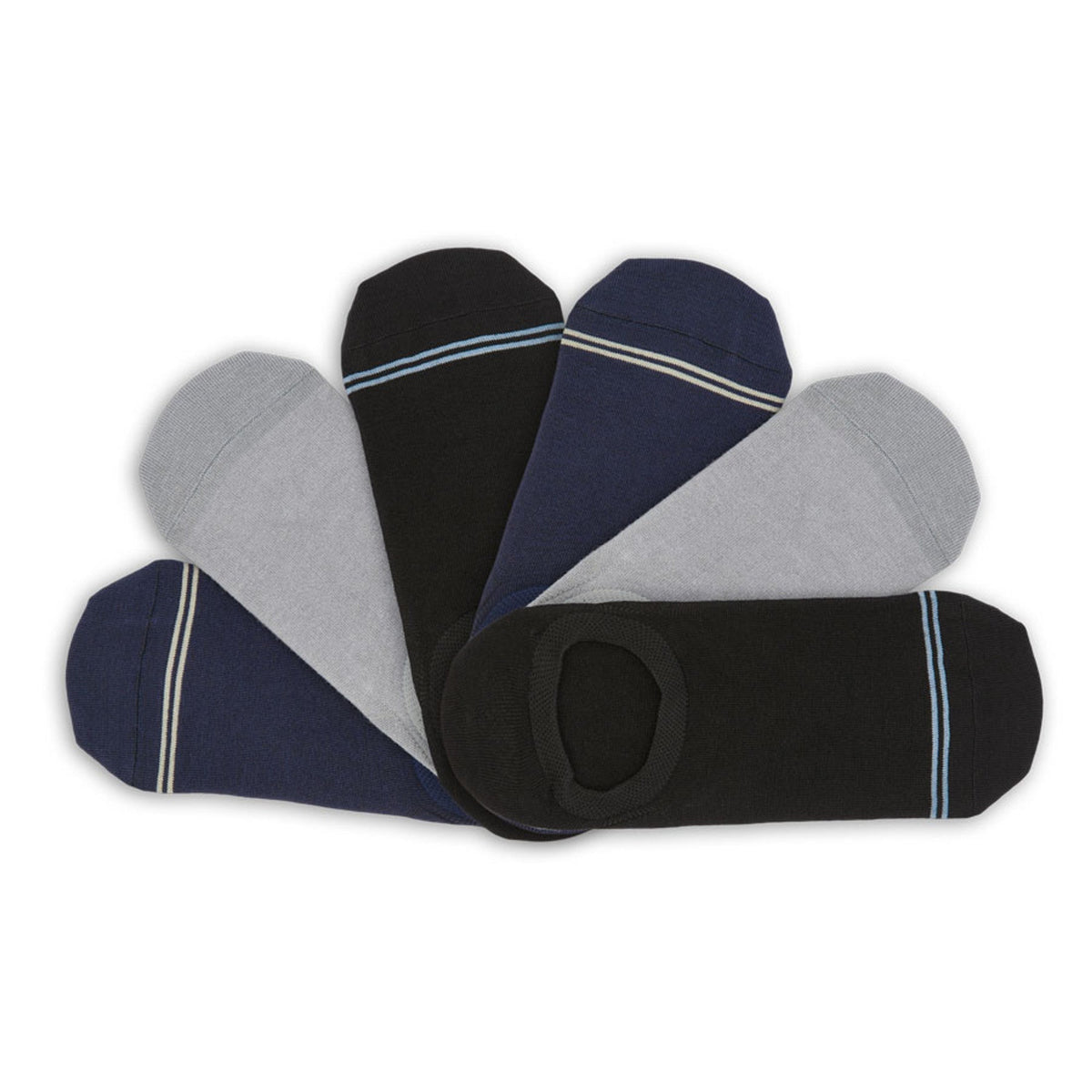 Mixed No-Show Sock 6-PackNo Show SocksTorqelo.com