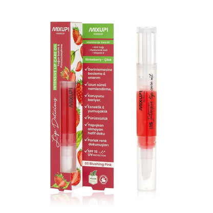 Mixup! Lip Delicious Oil Pen Hydrating Gloss 03 Blushing PinkLip CareTorqelo.com