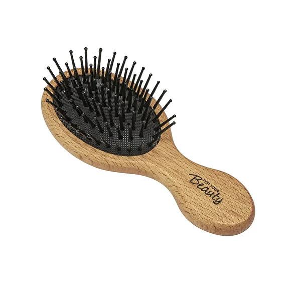 For Your Beauty Mini Wooden Hair Comb - Static-Free Detangling, Travel & Pocket Size - Compact & Scalp Friendly by Beauty Care Bag
