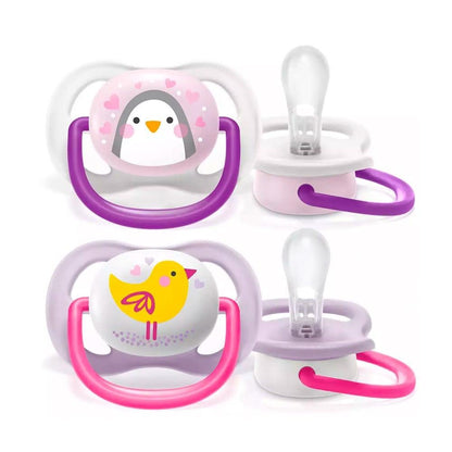 Philips Avent Ultra Air Animals Baby Pacifier 0-6m - Soft, Sterilizable, Comfort Pacifier for Newborns by Beauty Care Bag