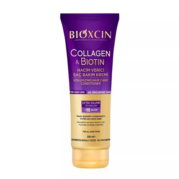 Bioxcin Collagen & Biotin Volumizing Hair Cream: Thicken & Strengthen Thin Hair, Anti-Hair Loss Treatment, Sensitive Scalp Formula by Beauty Care Bag