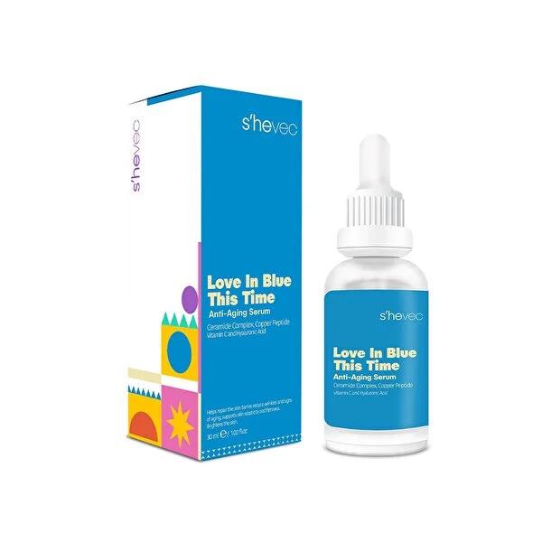 She Vec Love in Blue This Time ceramide face serum