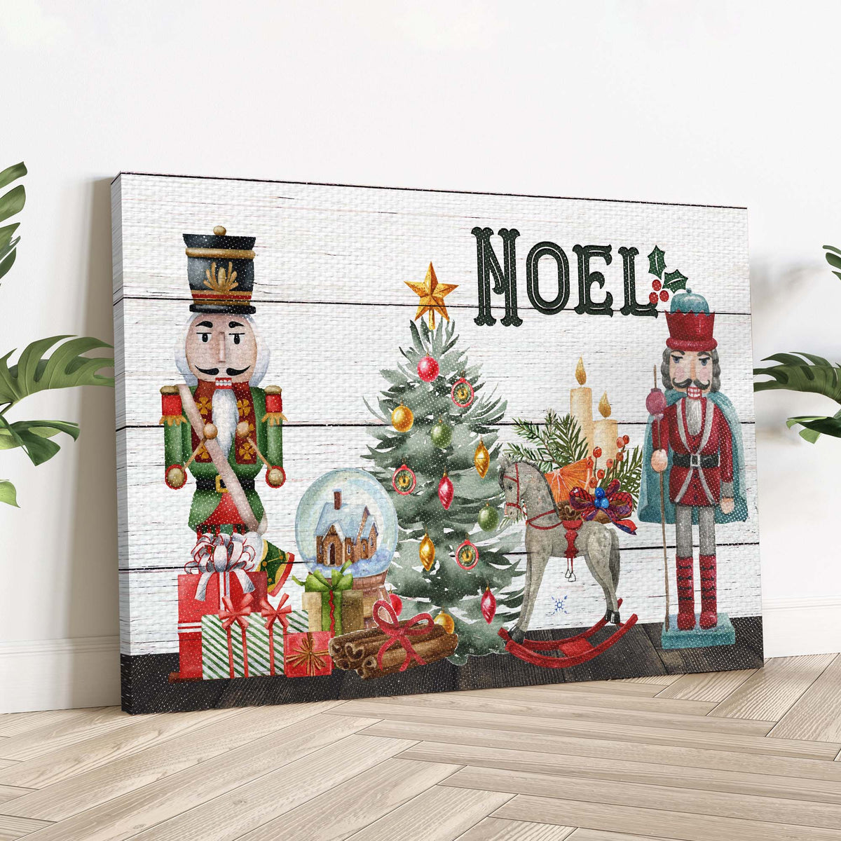 Nutcrackers Noel Sign by Tailored Canvases