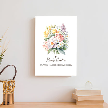 Mother's Day Sign Mom's Garden by Tailored Canvases