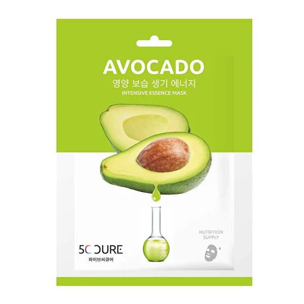5C avocado hydrating sheet mask package