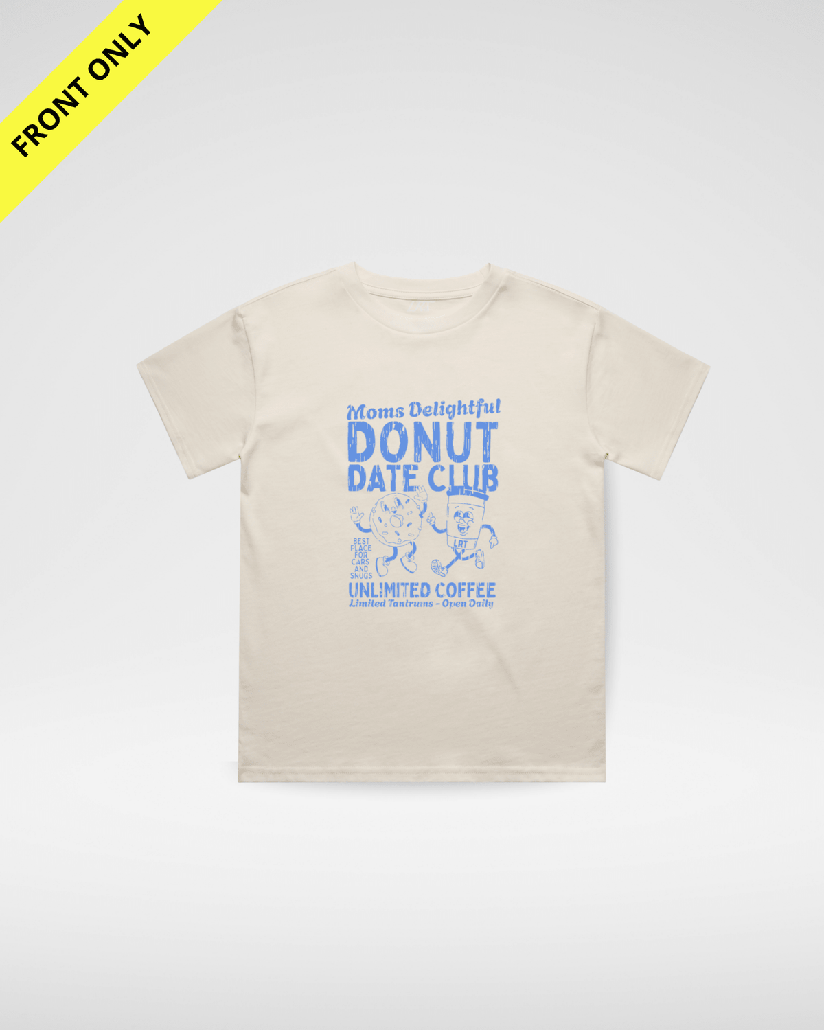 MOMS DONUT DATE CLUB TEE - CREAM (FRONT ONLY)Baby & Toddler TopsTorqelo.com