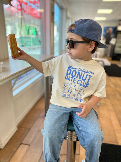 MOMS DONUT DATE CLUB TEE - CREAM (FRONT ONLY)Baby & Toddler TopsTorqelo.com