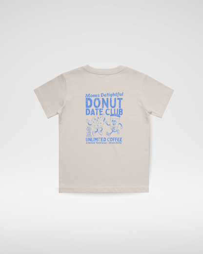 MOMS DONUT DATE CLUB TEE - CREAMBaby & Toddler TopsTorqelo.com