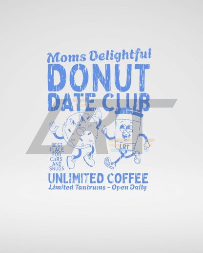 MOMS DONUT DATE CLUB TEE - CREAMBaby & Toddler TopsTorqelo.com