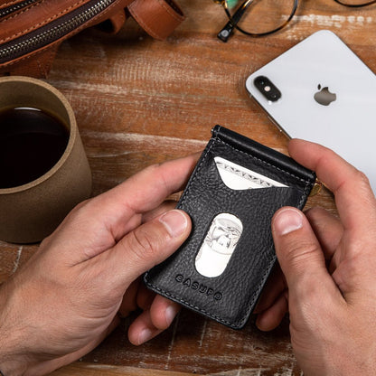 Money Clip Wallet - BlackMoney Clip WalletTorqelo.com