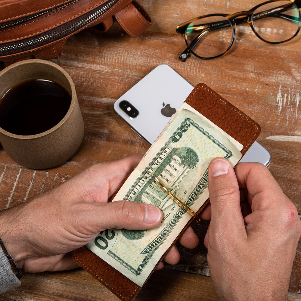 Money Clip Wallet - Natural by CASUPO