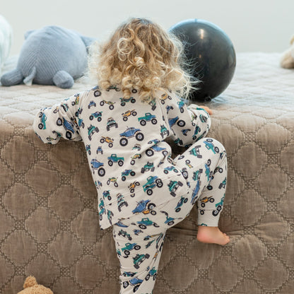 Monster Mash Crew Neck Jogger Set by Sweet Bamboo