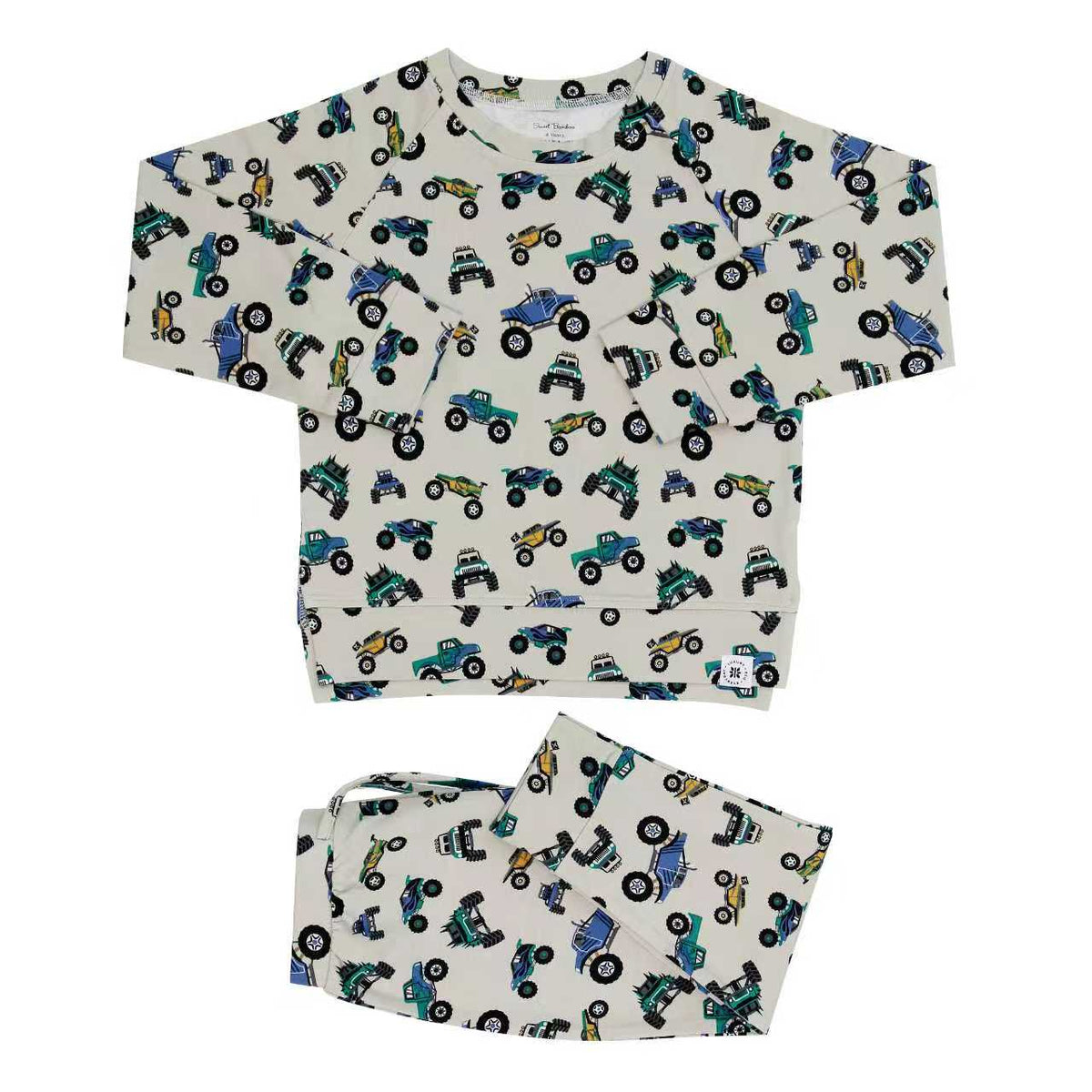 Monster Mash Crew Neck Jogger Set by Sweet Bamboo